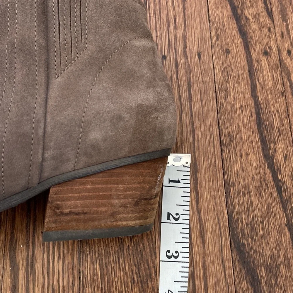 Blondo waterproof booties with block heel